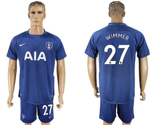 Tottenham Hotspur #27 Wimmer Away Soccer Club Jersey